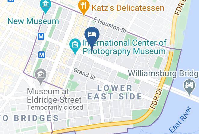 New York - Holiday Inn Nyc Lower East Side Maps
