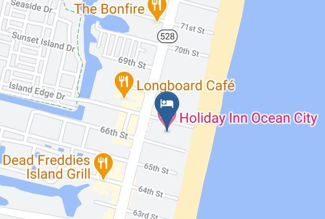 Worcester - Holiday Inn Ocean City Maps