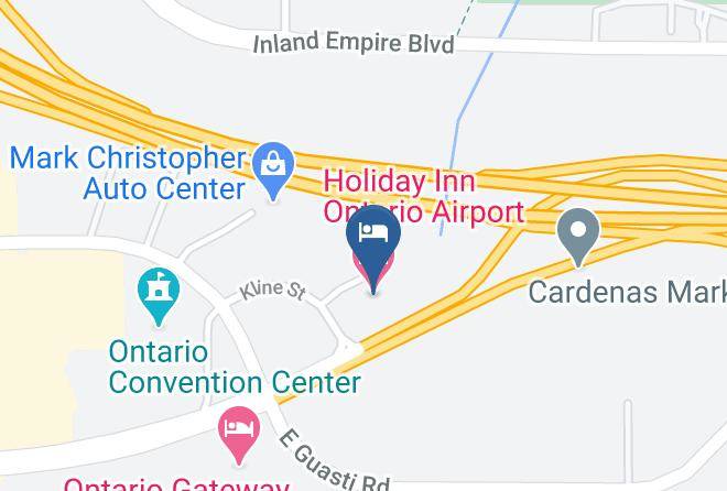 San Bernardino - Holiday Inn Ontario Airport Maps