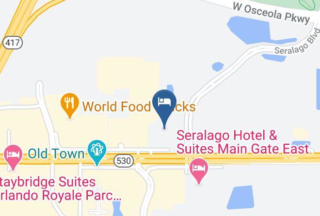 Osceola - Holiday Inn & Suites Orlando Sw Celebration Area Maps