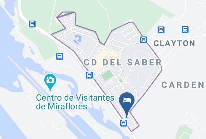 Ancon - Holiday Inn Panama Canal Maps