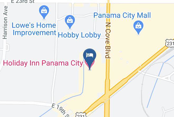 Bay - Holiday Inn Panama City Maps