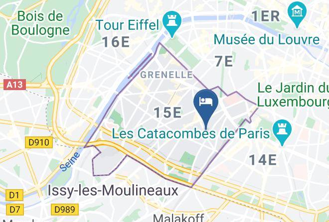 Paris - Holiday Inn Paris Montparnasse Pasteur Maps
