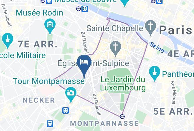 Paris - Holiday Inn Paris St Germain Des Pres Maps