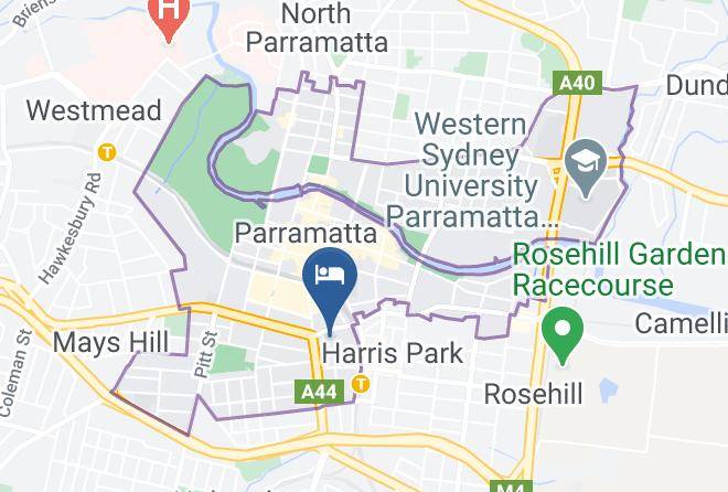 Parramatta - Holiday Inn Parramatta Maps