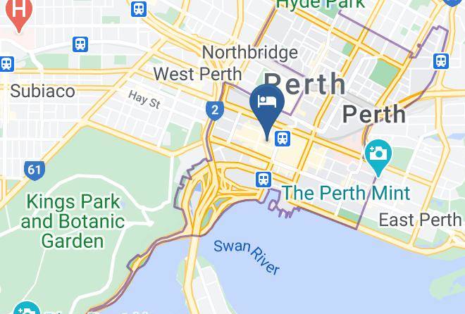 Perth - Holiday Inn Perth City Centre Maps