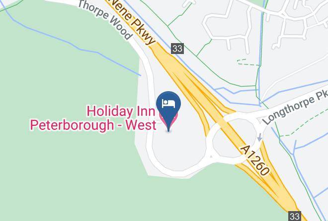 Peterborough - Holiday Inn Peterborough West Maps