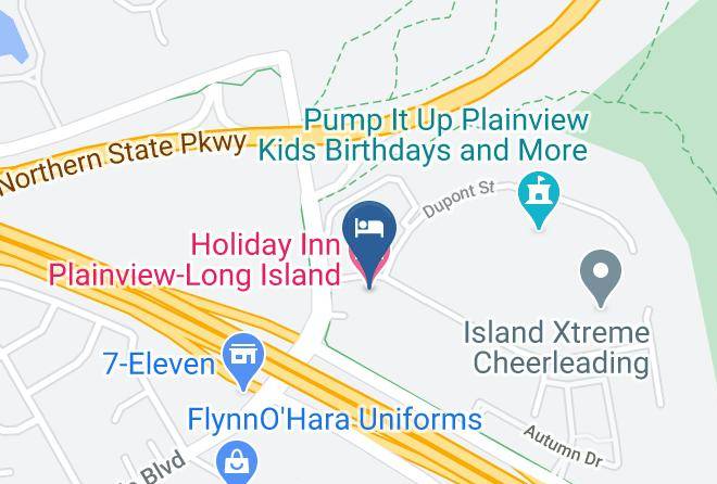 Nassau - Holiday Inn Plainview Long Island Maps