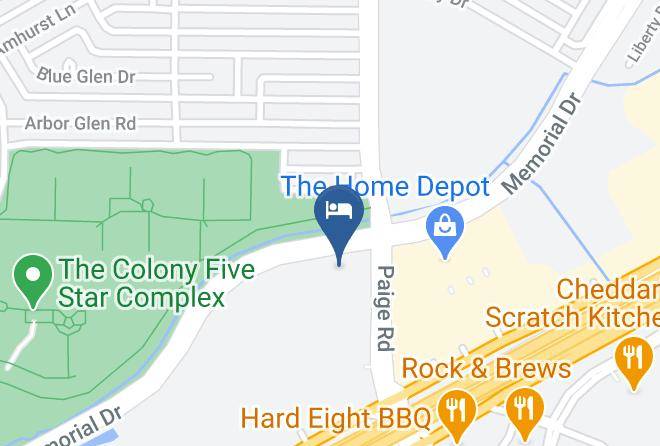 Denton - Holiday Inn Plano The Colony Maps