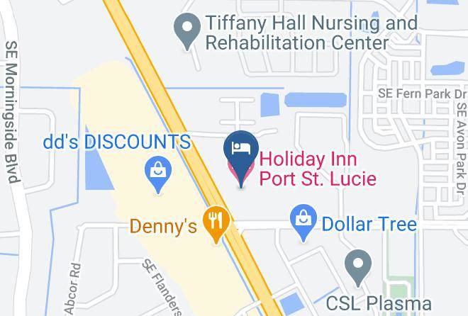 St Lucie - Holiday Inn Port St Lucie Maps