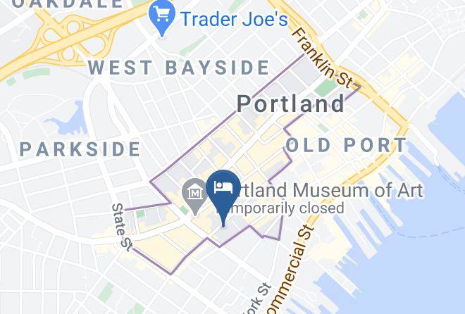 Cumberland - Holiday Inn Portland By The Bay Maps