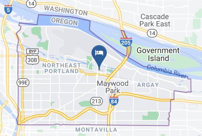 Multnomah - Holiday Inn Portland Airport Maps
