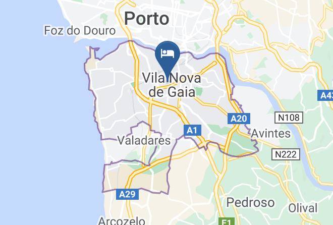 Vila Nova De Gaia - Holiday Inn Porto Gaia Maps