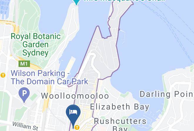 Sydney - Holiday Inn Potts Point Sydney Maps