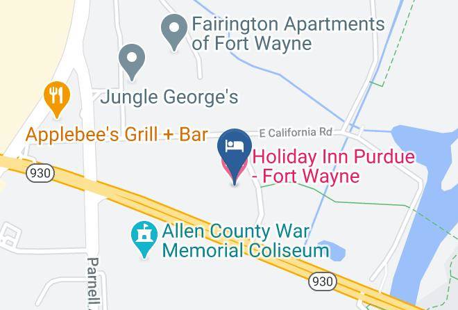 Allen - Holiday Inn Purdue Fort Wayne Maps