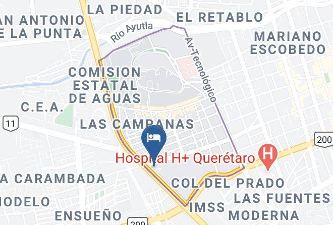 Holiday Inn Queretaro Centro Historico Mapa
 - Queretaro - Santiago De Queretaro