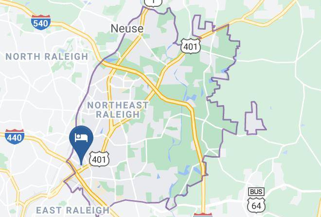 Wake - Holiday Inn Raleigh North Midtown Maps