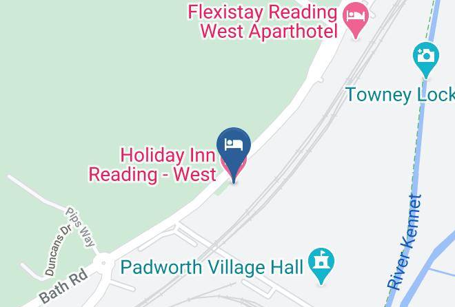 Holiday Inn Reading West Map