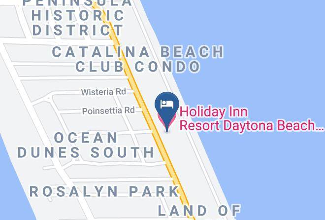 Volusia - Holiday Inn Resort Daytona Beach Oceanfront Maps