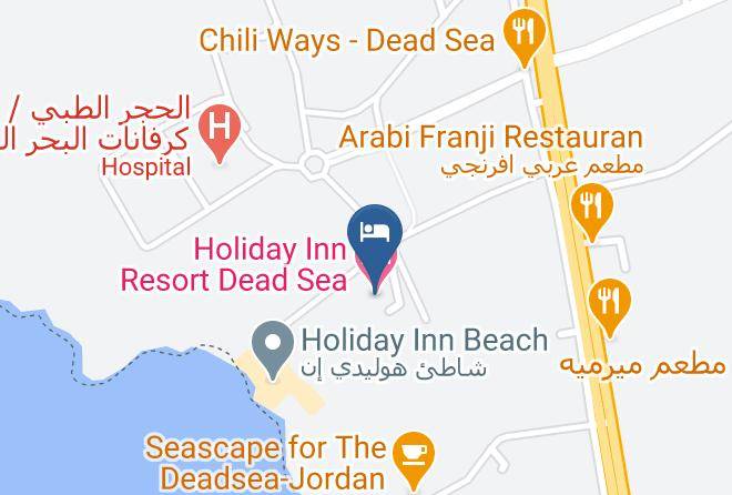 Al Shunah Janubiyah - Holiday Inn Resort Dead Sea Maps