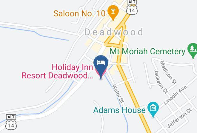 Lawrence - Holiday Inn Resort Deadwood Mountain Grand Maps