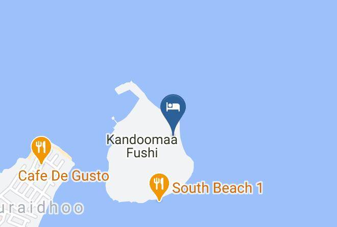 South Male - Holiday Inn Resort Kandooma Maldives Maps