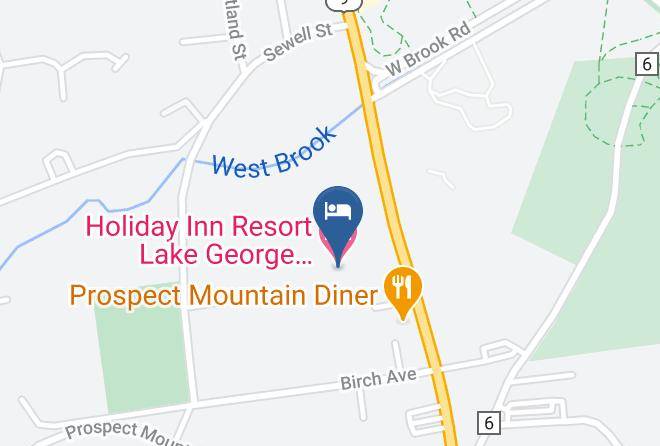 Warren - Holiday Inn Resort Lake George Adirondack Area Maps