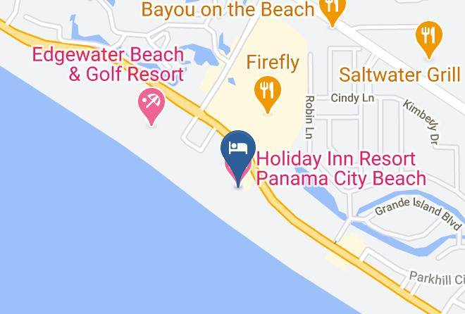 Bay - Holiday Inn Resort Panama City Beach Maps