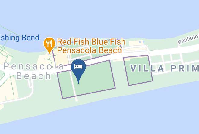 Escambia - Holiday Inn Resort Pensacola Beach Gulf Front Maps