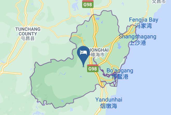 Qionghai - Holiday Inn Resort Qionghai Meiling Lake Maps