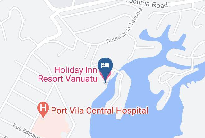 Efate - Holiday Inn Resort Vanuatu Maps