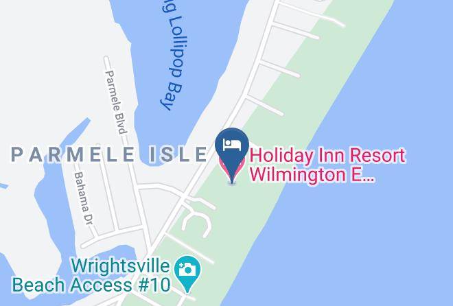 New Hanover - Holiday Inn Resort Wilmington E Wrightsville Beach Maps
