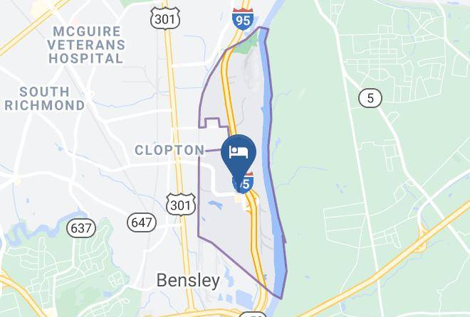 Richmond City - Candlewood Suites Richmond South Maps