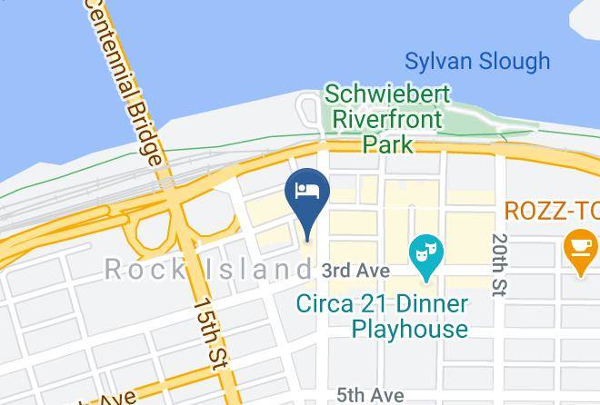 Rock Island - Holiday Inn Rock Island Quad Cities Maps
