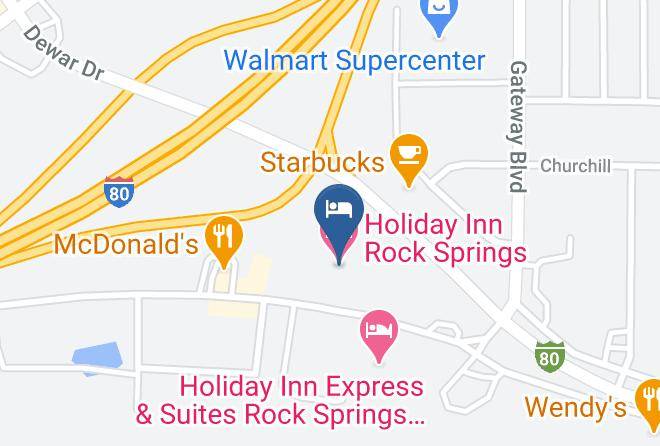 Sweetwater - Holiday Inn Rock Springs Maps