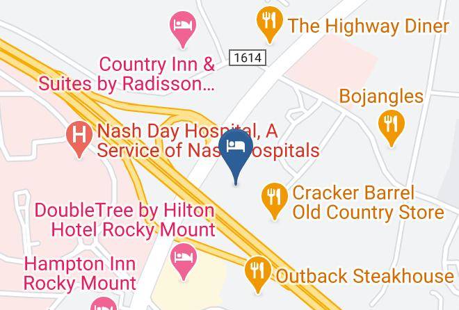 Nash - Holiday Inn Rocky Mount I 95 At Us 64 Maps