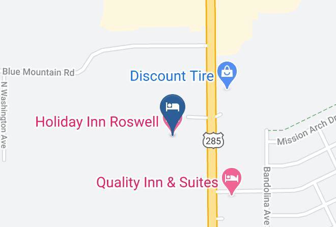 Chaves - Holiday Inn Roswell Maps