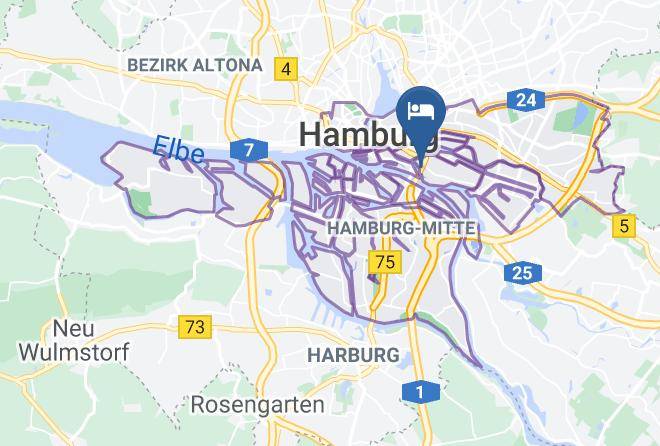 Stadt Hamburg - Hotel International Hamburg Maps