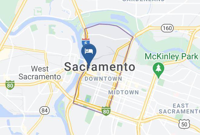 Sacramento - Holiday Inn Sacramento Downtown Arena Maps