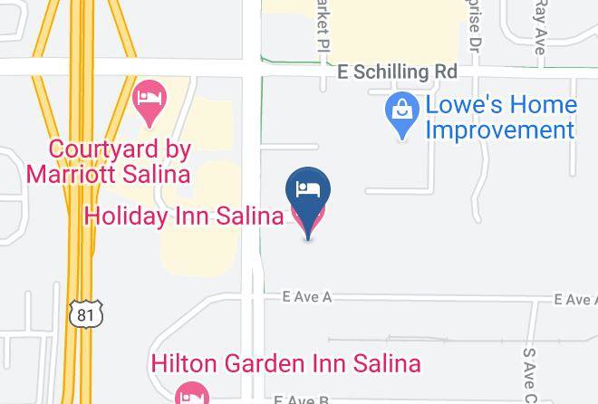 Saline - Holiday Inn Salina Maps