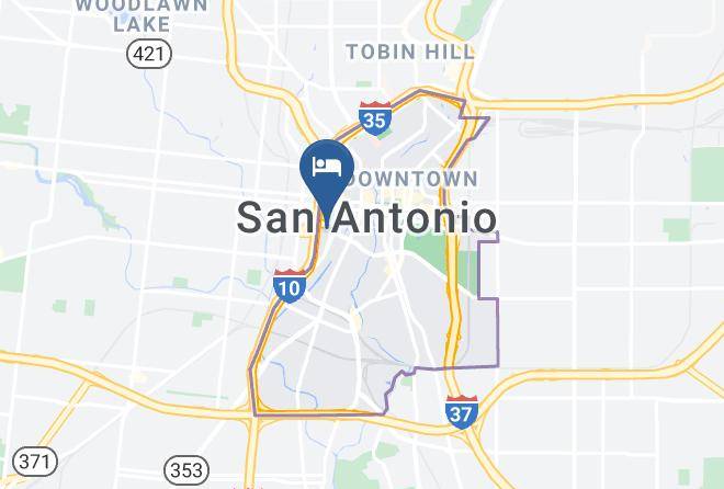 Bexar - Holiday Inn San Antonio Dwtn Maps