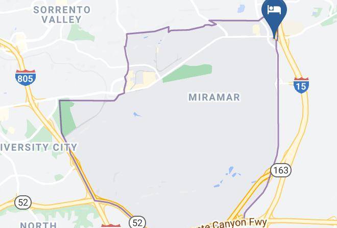 San Diego - Holiday Inn San Diego Miramar Mcas Area Maps