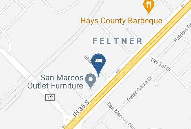 Hays - Holiday Inn San Marcos Convention Ctr Area Maps