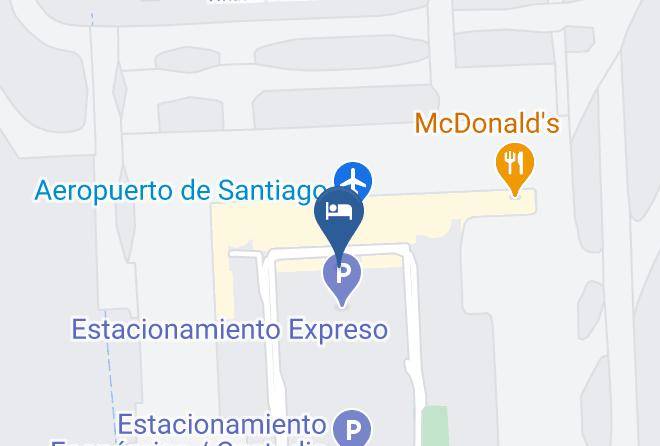 Holiday Inn Santiago Airport Terminal Map