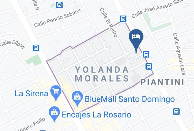 Santo Domingo De Guzman - Holiday Inn Santo Domingo Maps