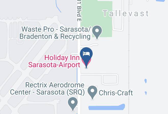 Manatee - Holiday Inn Sarasota Airport Maps