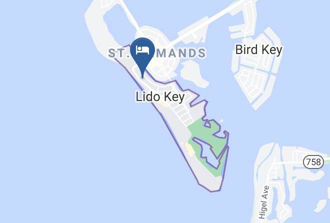 Sarasota - Cirque St Armands Beachside Maps