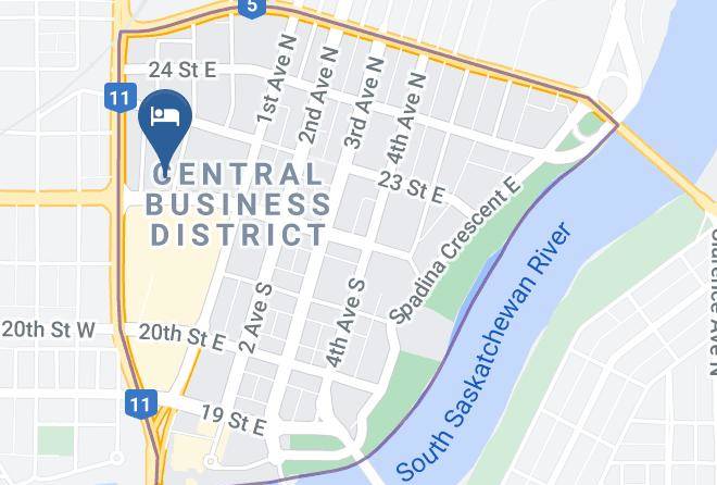 Division 11 - Holiday Inn Saskatoon Downtown Maps
