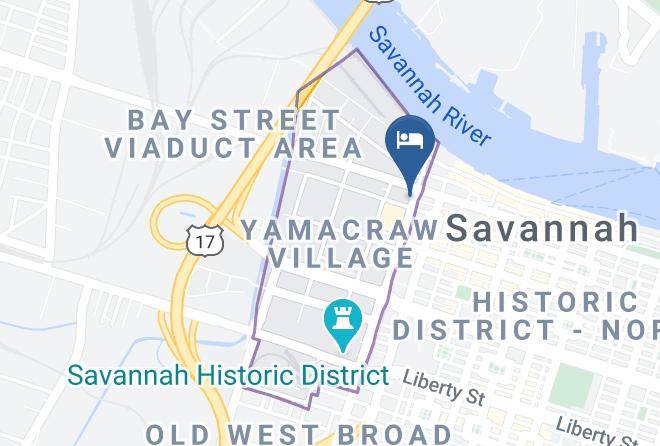 Chatham - Holiday Inn Savannah Historic District Maps