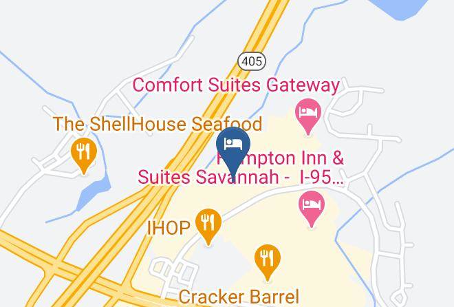 Chatham - Holiday Inn Savannah S I 95 Gateway Maps